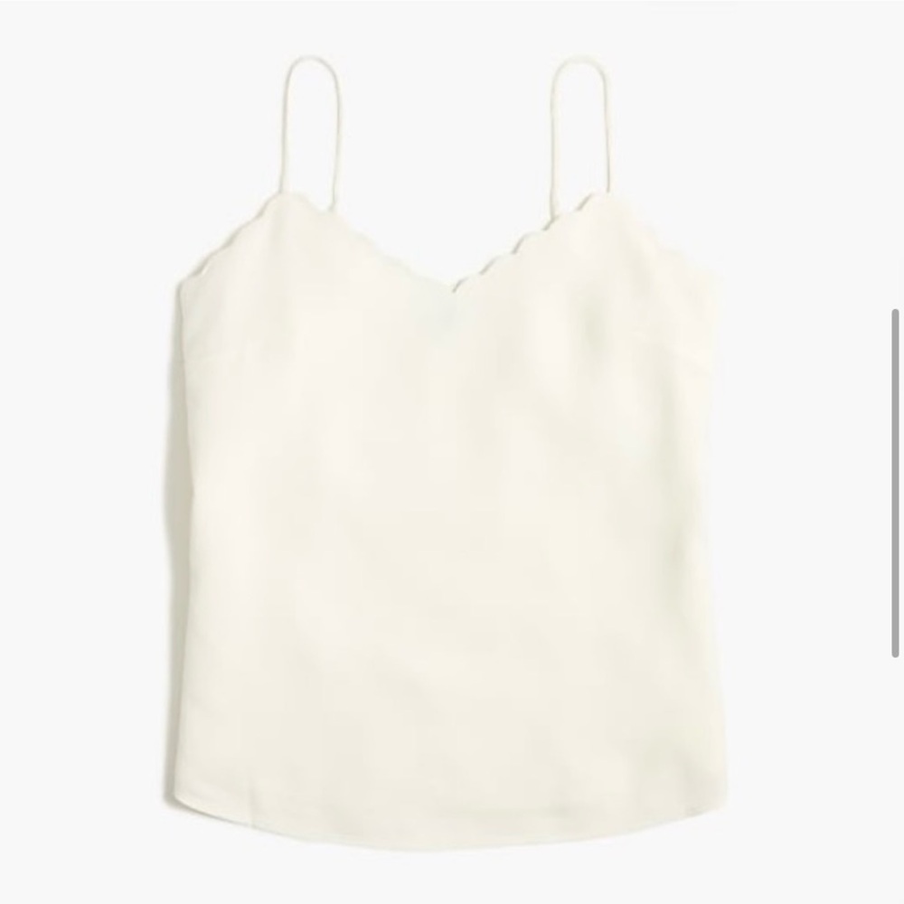 J.Crew Factory Scalloped Camisole